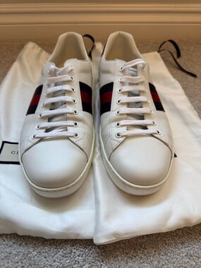 Men’s Gucci Ace Sneaker size 12